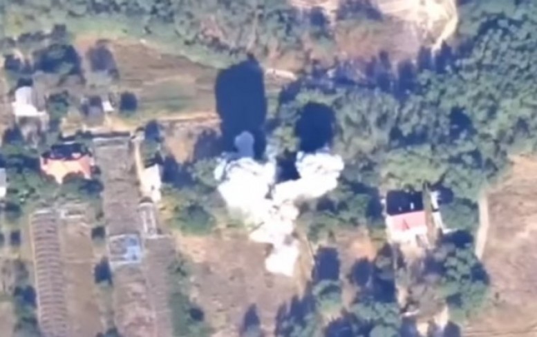 Ukrayna ordusu raket zərbəsilə Rusiyanın Xerson yaxınlığındakı hərbi qərargahını məhv edib