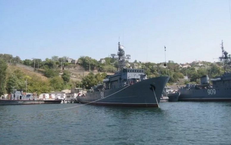 Ukrayna Rusiyanın Qara dəniz Donanmasının daha bir gəmisini batırıb