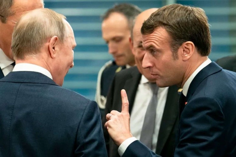 Makrondan Putinlə bağlı sərt açıqlama