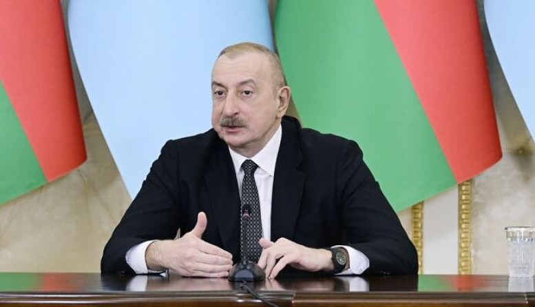 İlham Əliyevdən ukraynalılara: Heç vaxt işğalla barışmayın!