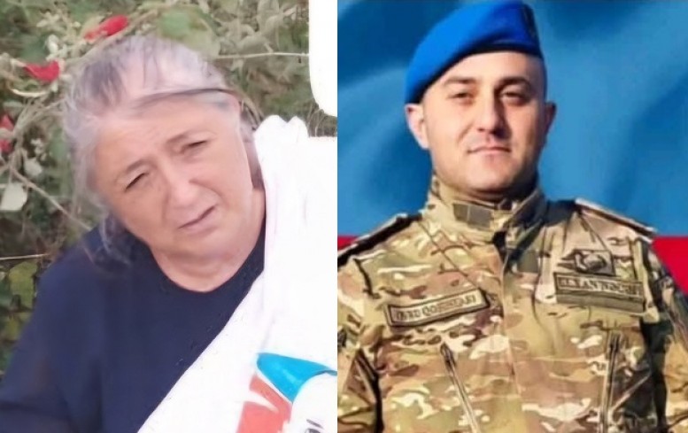 Şəhid mayorun anası vəfat etdi