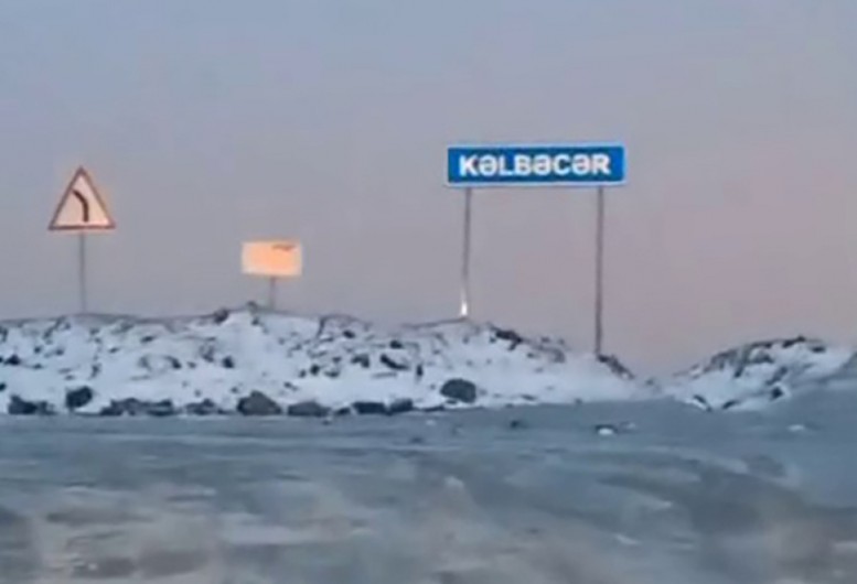 Kəlbəcər və Laçına QAR YAĞIB
