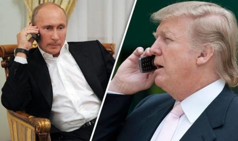 Putinlə Tramp danışıqlara başladı