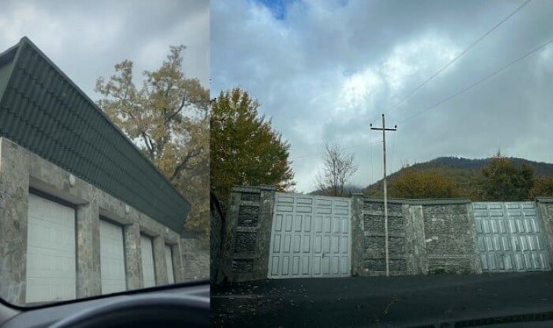 Ramiz Mehdiyevin Qəbələdəki gülləkeçirməz villası... - Video