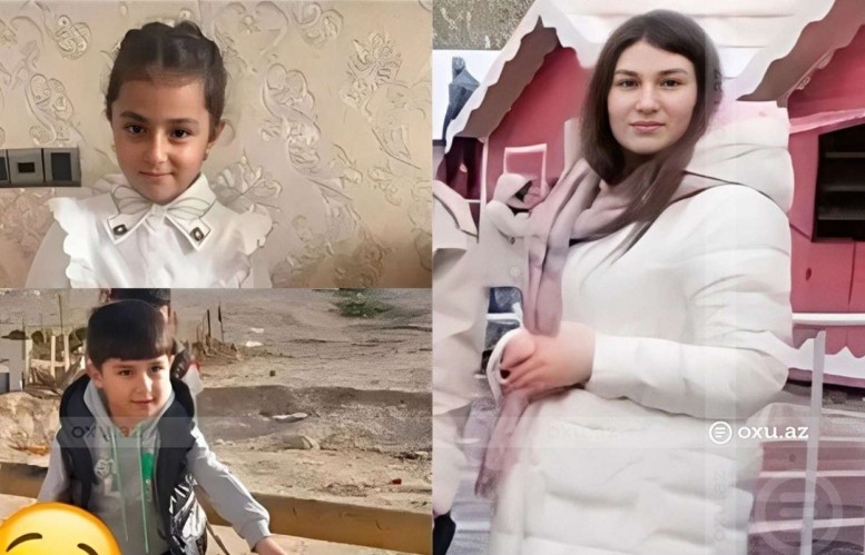 Lökbatanda yanğında həlak olan ana və övladlarının FOTOLARI