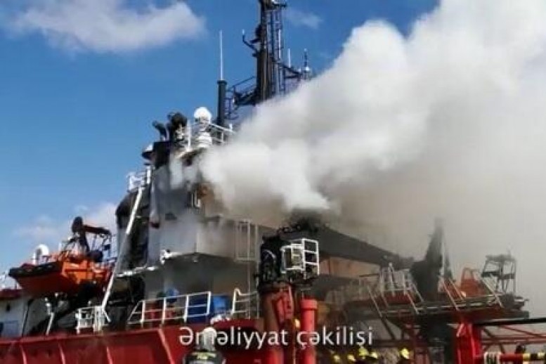 Utilizasiya zamanı gəmidə partlayış oldu, ölən var