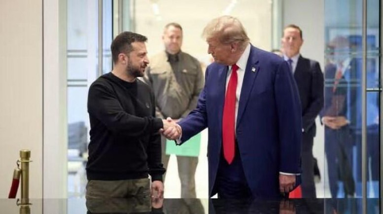 Davosda Zelenski və Tramp arasında görüş keçirildi